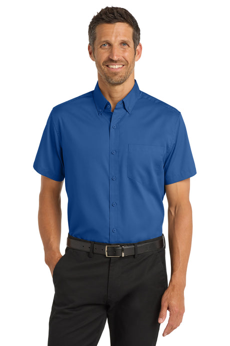 Port Authority ®  Short Sleeve SuperPro ™  Twill Shirt. S664 - Port Authority S664
