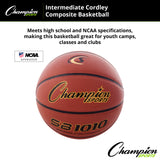 Champion Sports CORDLEY COMPOSITE BASKETBALL 29.5" OFFICIAL NCAA