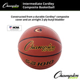 Champion Sports CORDLEY COMPOSITE BASKETBALL 29.5" OFFICIAL NCAA