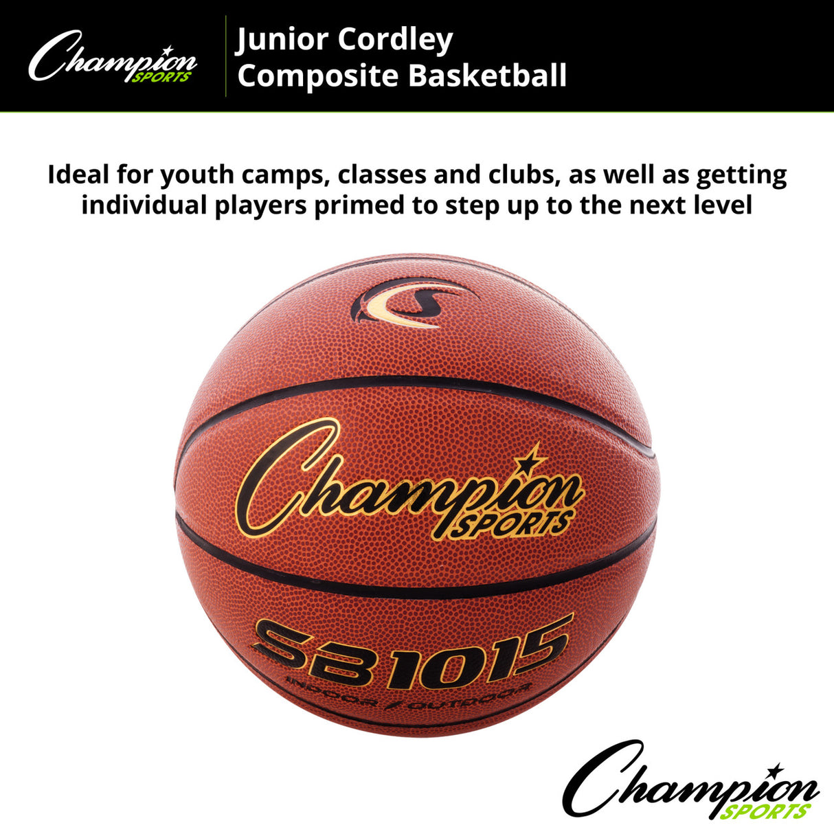 Champion Sports CORDLEY COMPOSITE BASKETBALL 29.5" OFFICIAL NCAA