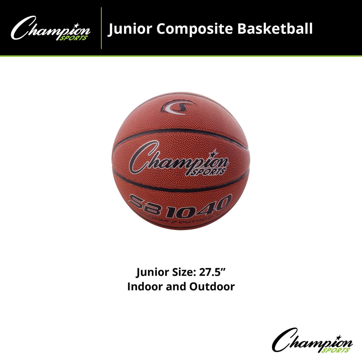 Champion Sports COMPOSITE BASKETBALL 29.5" OFFICIAL NCAA NFHS