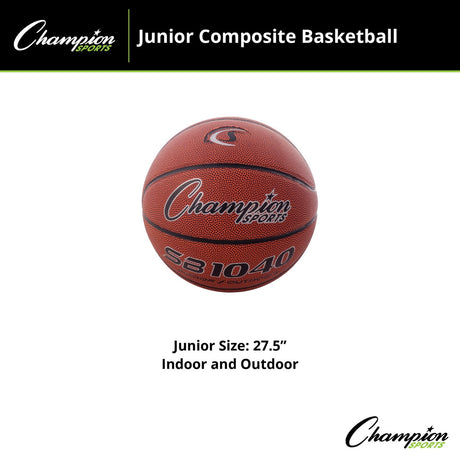 Champion Sports COMPOSITE BASKETBALL 29.5" OFFICIAL NCAA NFHS