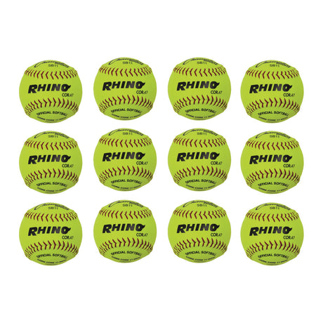 Champion Sports 11" SYNTHETIC LEATHER CORK CORE SOFTBALL