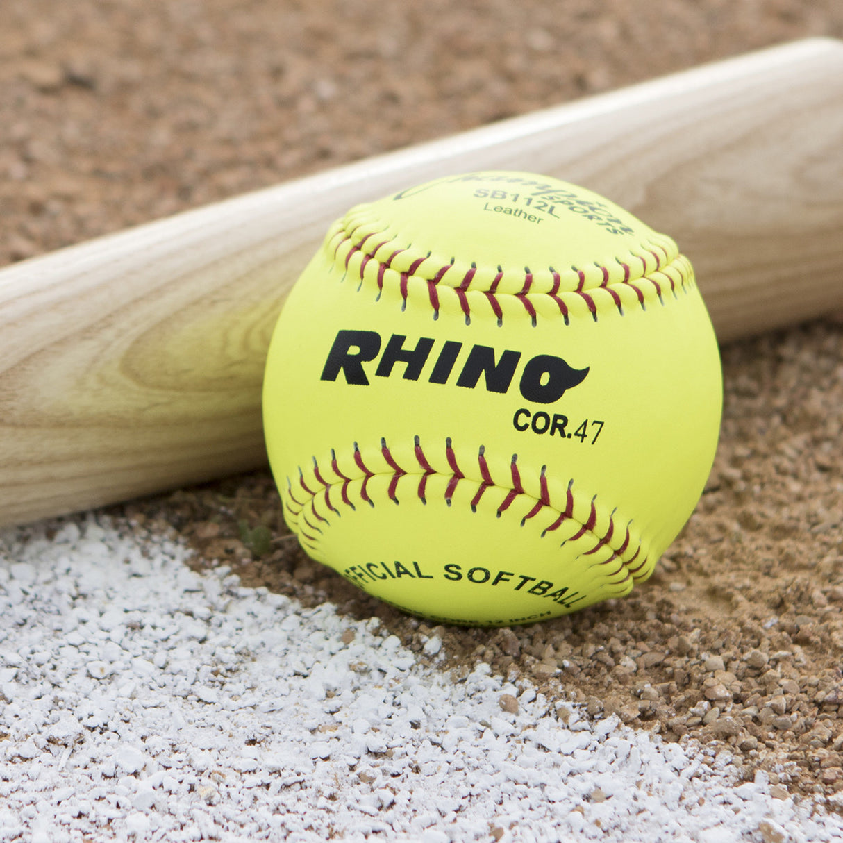 Champion Sports 12" LEATHER CORK CORE SOFTBALL