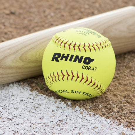 Champion Sports 12" LEATHER CORK CORE SOFTBALL