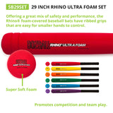 RHINO ULTRA FOAM BAT AND BALL SET