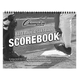 Champion Sports BASEBALL SCORE BOOK