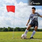 Champion Sports SLIM LINE SOCCER CORNER FLAGS