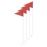 Champion Sports COLLAPSIBLE SOCCER CORNER FLAGS