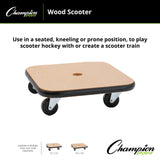 Champion Sports WOOD SCOOTER 12"