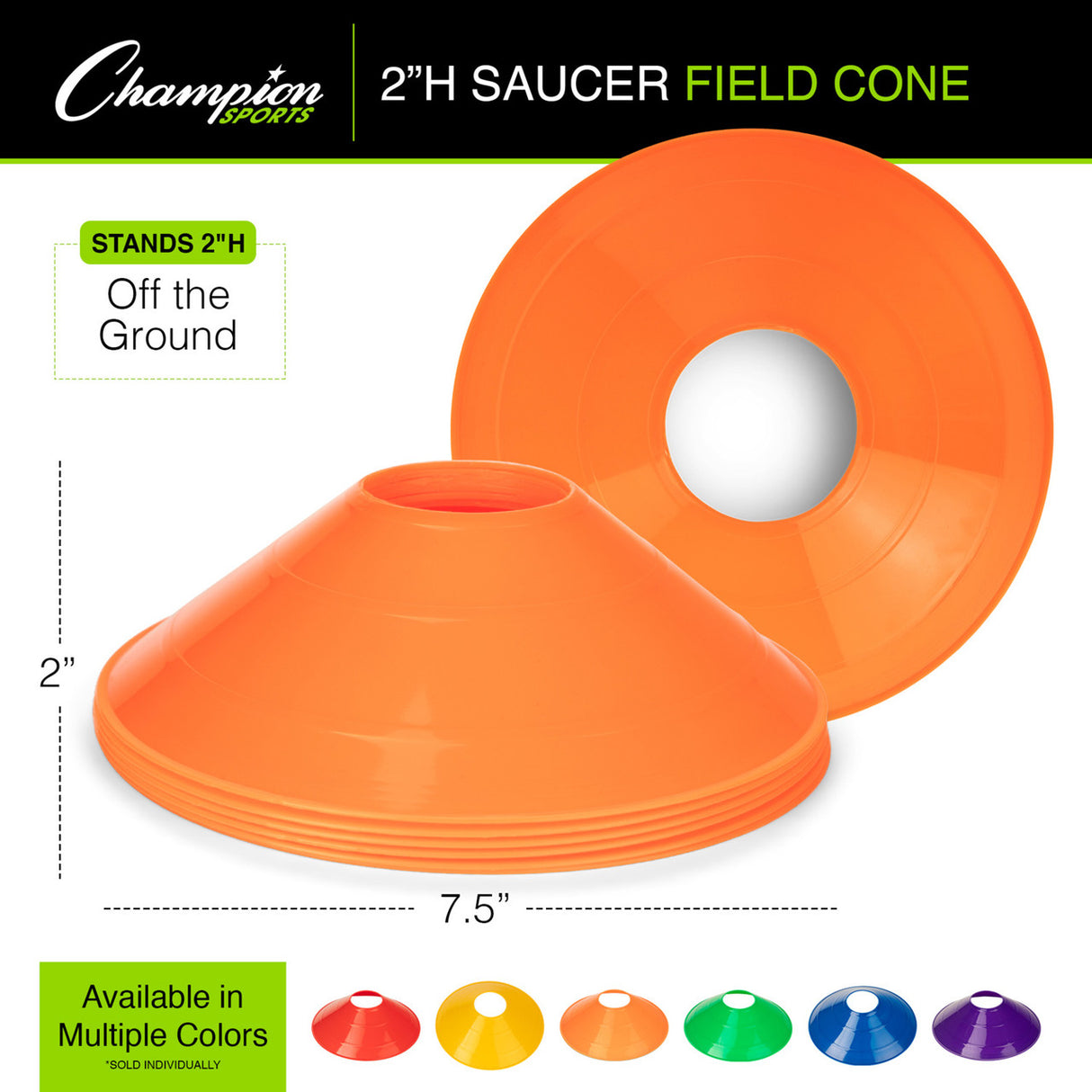 SAUCER FIELD CONE BLUE