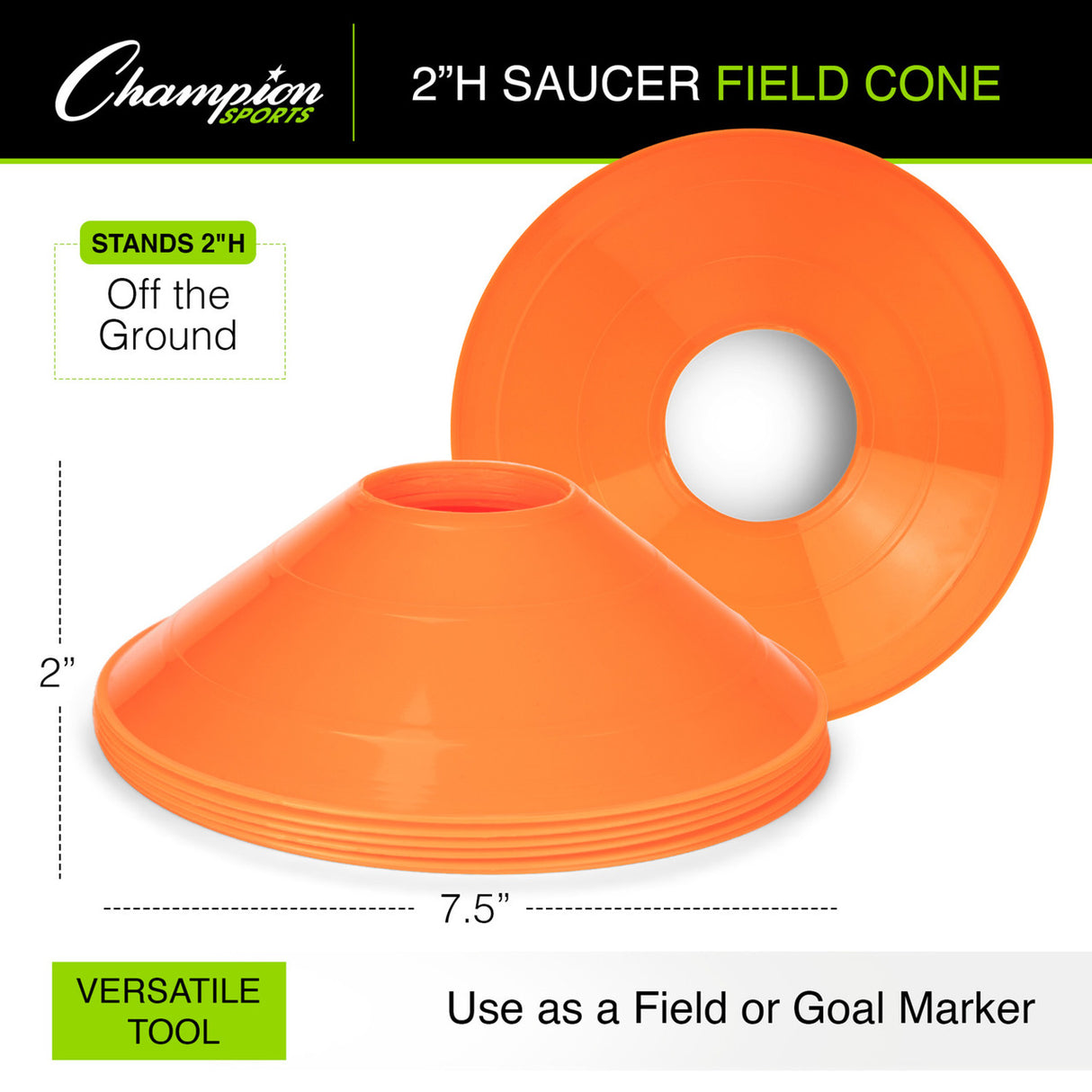 SAUCER FIELD CONE BLUE
