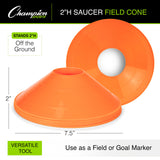 SAUCER FIELD CONE BLUE