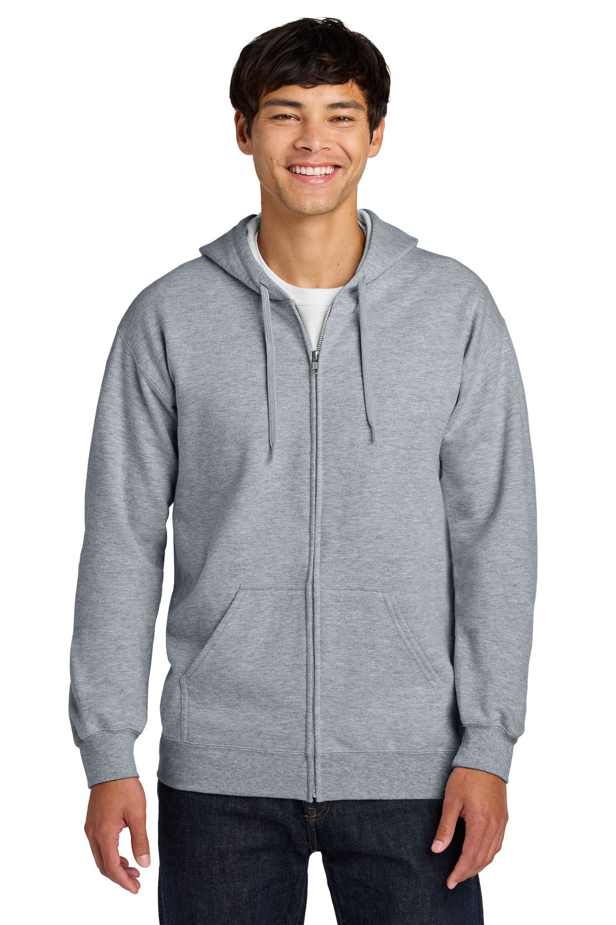 Gildan Softstyle ®  Midweight Fleece Full-Zip Hooded Sweatshirt SF600 - Gildan SF600