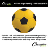 Champion Sports COATED HIGH-DENSITY FOAM SOCCER BALL