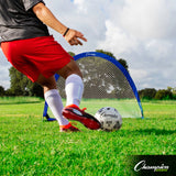 Champion Sports EXTREME SOCCER PORTABLE POP-UP GOALS 2.5' X 1.5'