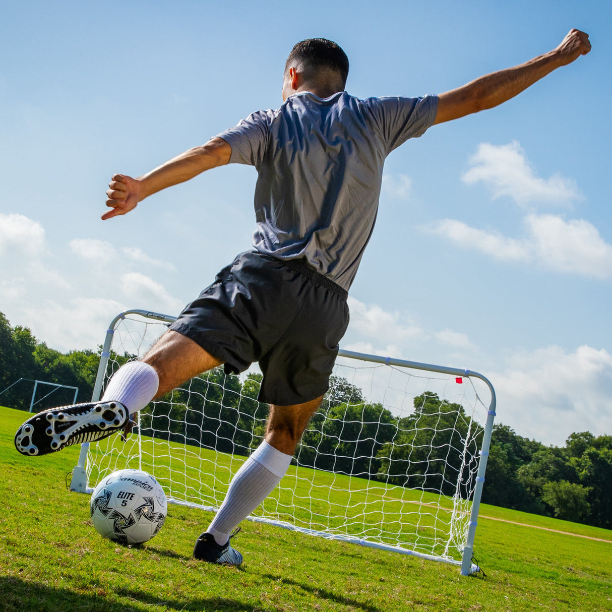 Champion Sports EASY FOLD SOCCER GOAL, 6' X 3'