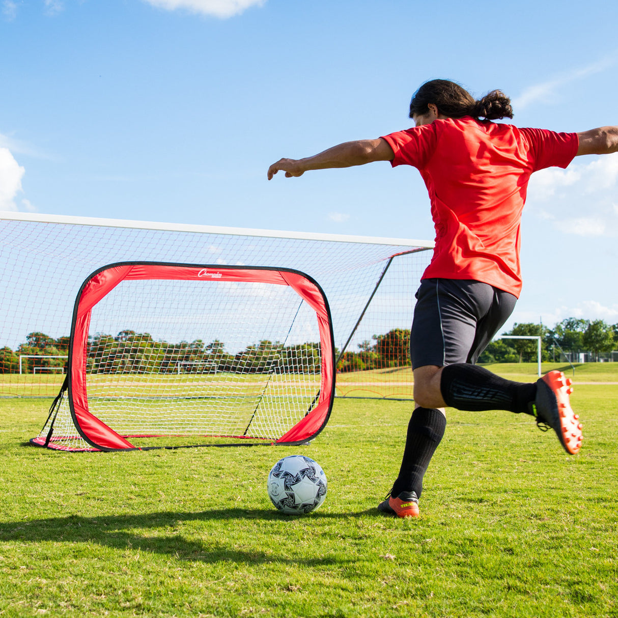 Champion Sports POP-UP SOCCER GOAL, 6' X 4'