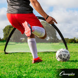 Champion Sports EXTREME SOCCER PORTABLE POP-UP GOALS 2.5' X 1.5'