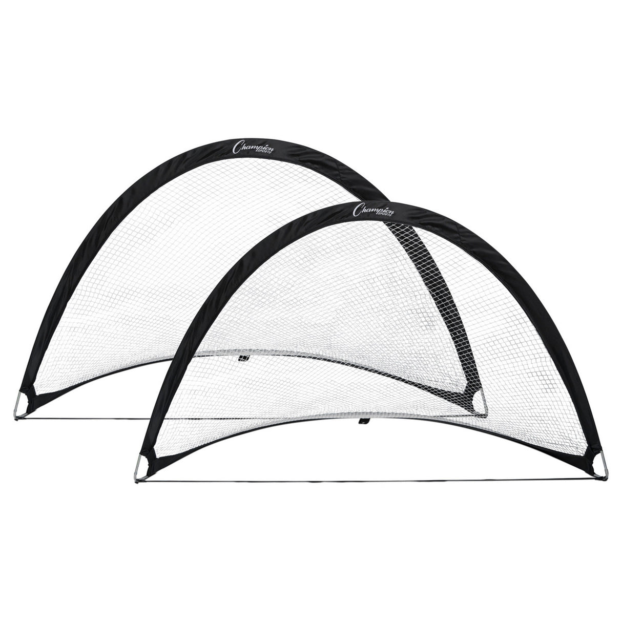 Champion Sports EXTREME SOCCER PORTABLE POP-UP GOALS 2.5' X 1.5'