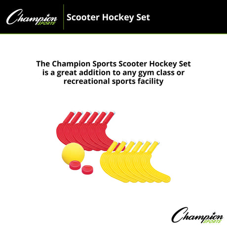 Champion Sports SCOOTER HOCKEY SET