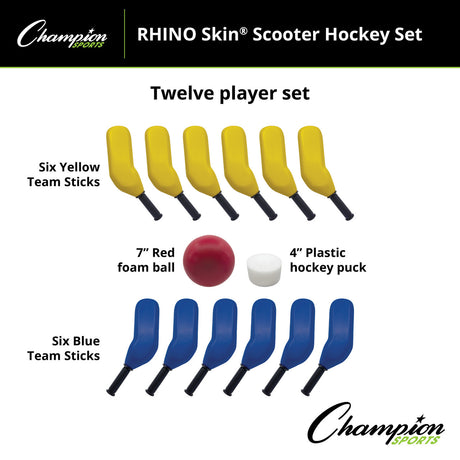 RHINO SKIN SCOOTER HOCKEY SET