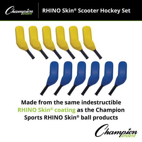 RHINO SKIN SCOOTER HOCKEY SET
