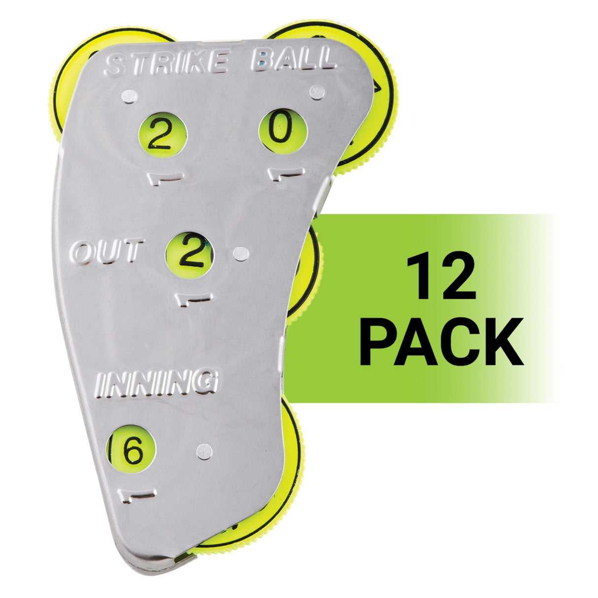 Champion Sports 4-WHEEL STEEL UMPIRE INDICATOR