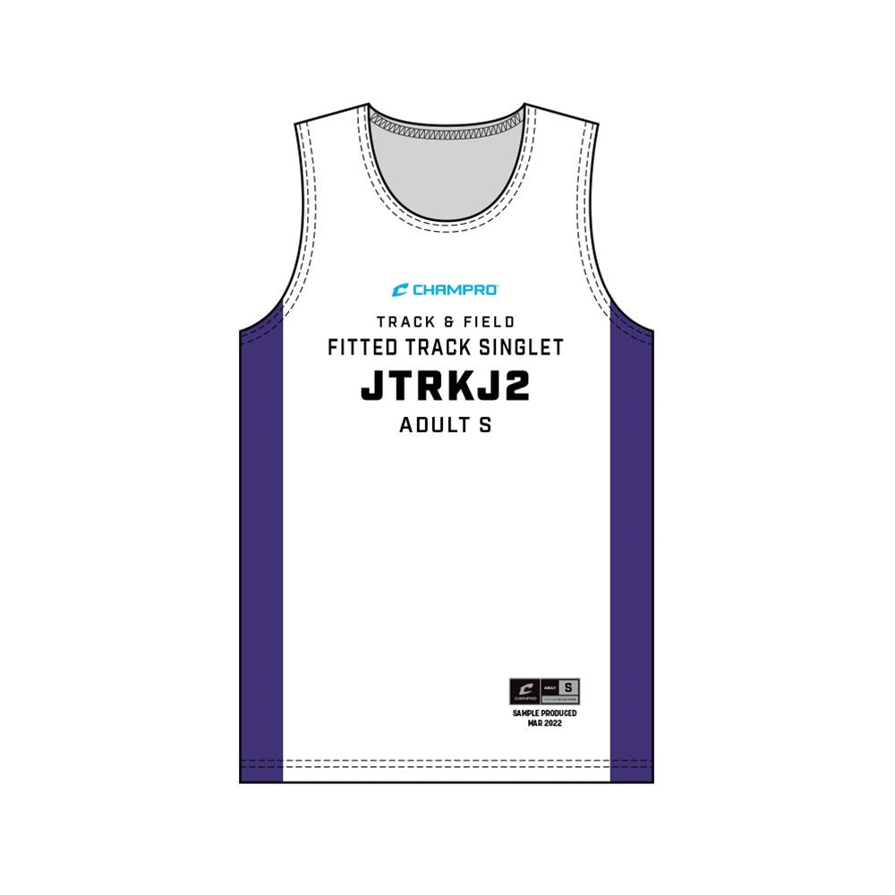 Champro SIZE KIT: Fitted Track Singlet | Champro SJ-TRKJ2KITP Champro Standard S