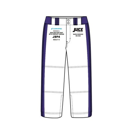 Champro SIZE KIT Juice Open Bottom Baseball Pant w/Perfect Inseam | Champro SJBP4KIT Champro Standard XS