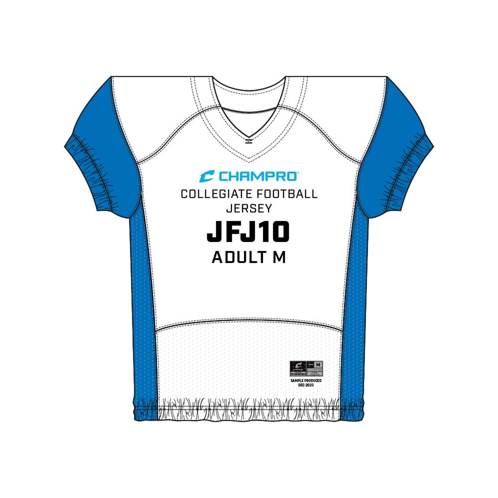 Champro SIZE KIT Juice Collegiate Football Jersey | Champro SJFJ10KIT Champro Standard S