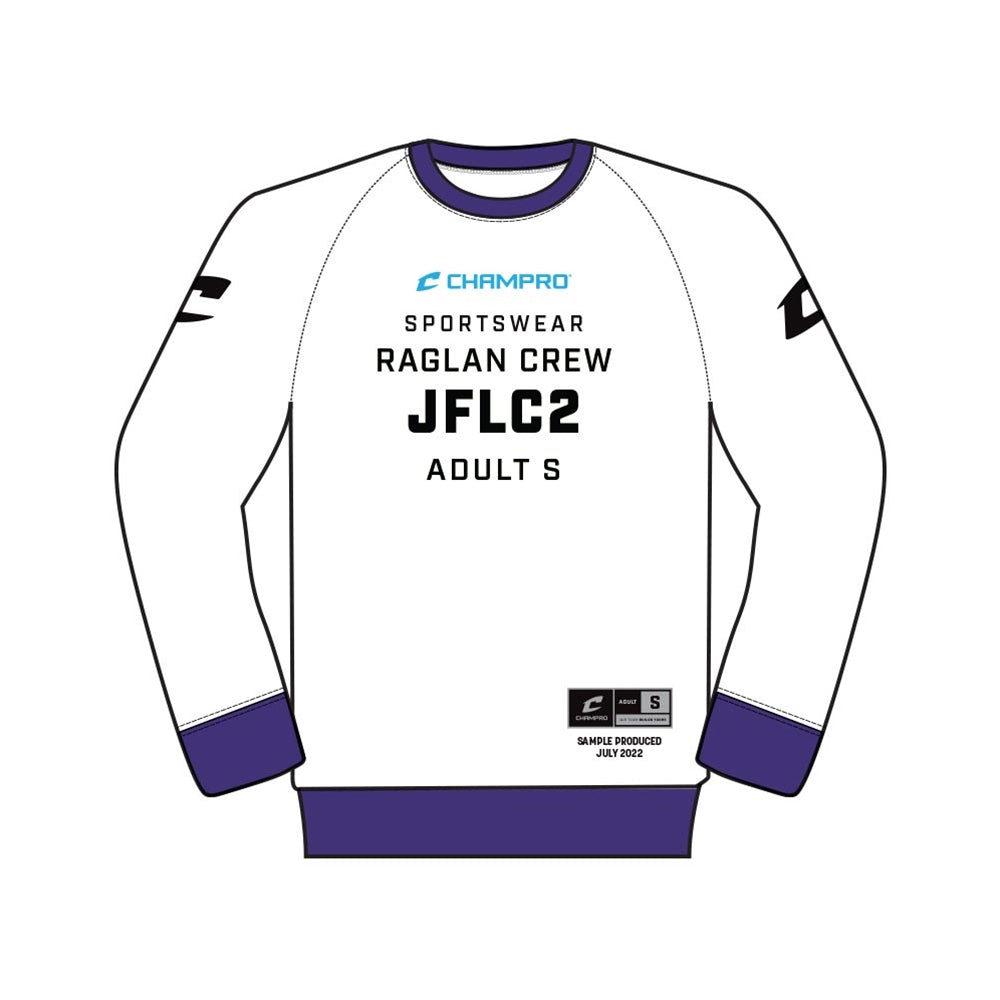 Champro SIZE KIT Juice Raglan Crew | Champro SJFLC2KIT Champro Standard XS