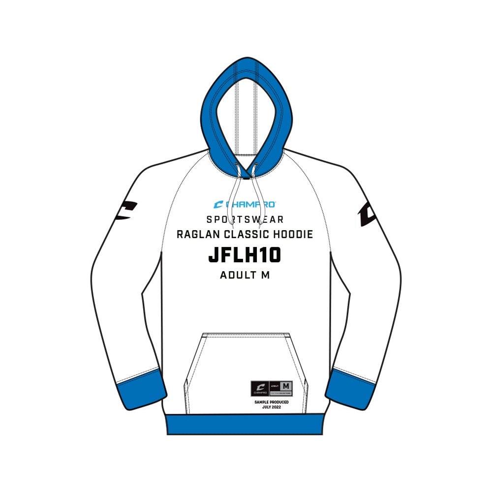 Champro SIZE KIT Juice Raglan Classic Hoodie | Champro SJFLH10KIT Champro Standard XS
