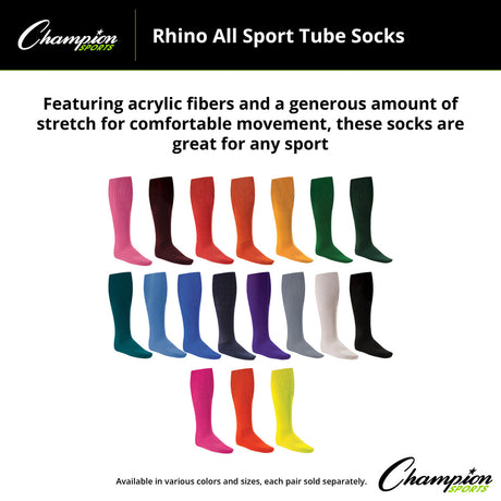 ALL-SPORT SOCKS, LARGE BLACK