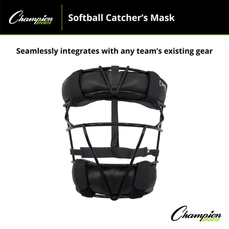 Champion Sports SOFTBALL CATCHER'S MASK