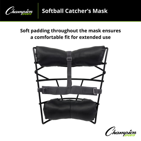Champion Sports SOFTBALL CATCHER'S MASK