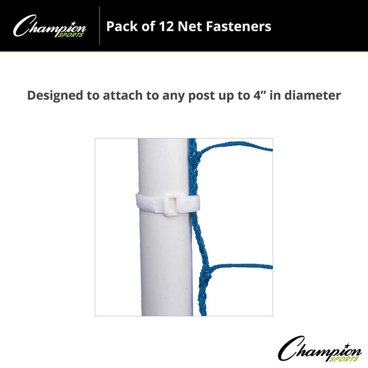 Champion Sports NET FASTENERS