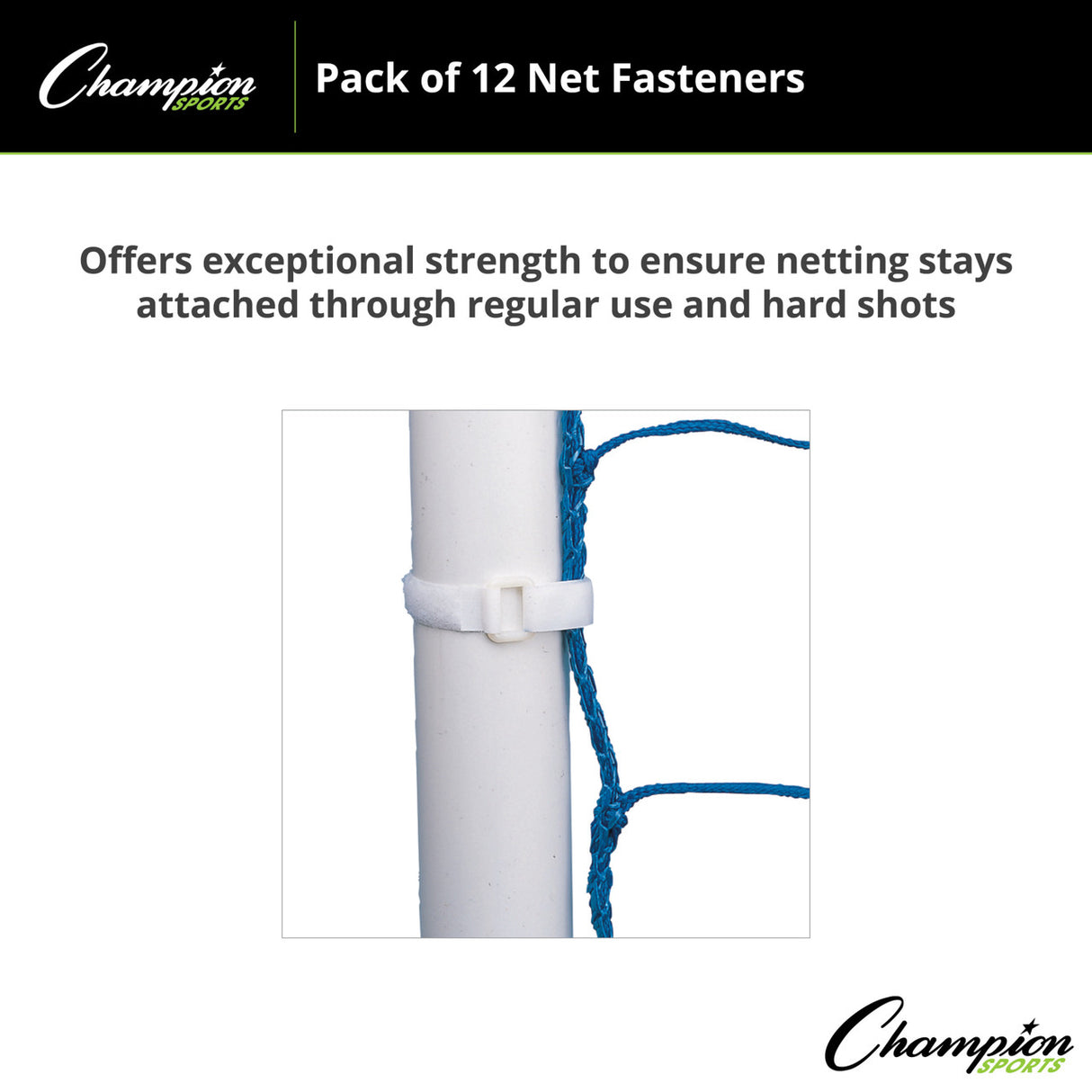 Champion Sports NET FASTENERS