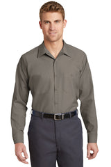 Red Kap ®  Long Size, Long Sleeve Industrial Work Shirt. SP14LONG - Red Kap SP14LONG