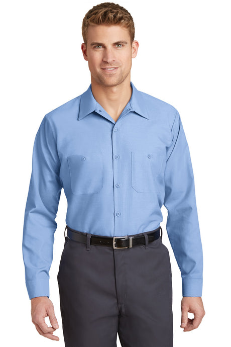 Red Kap ®  Long Sleeve Industrial Work Shirt.  SP14 - Red Kap SP14