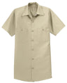 Men's Short Sleeve Industrial Work Shirt