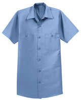 Men's Short Sleeve Industrial Work Shirt