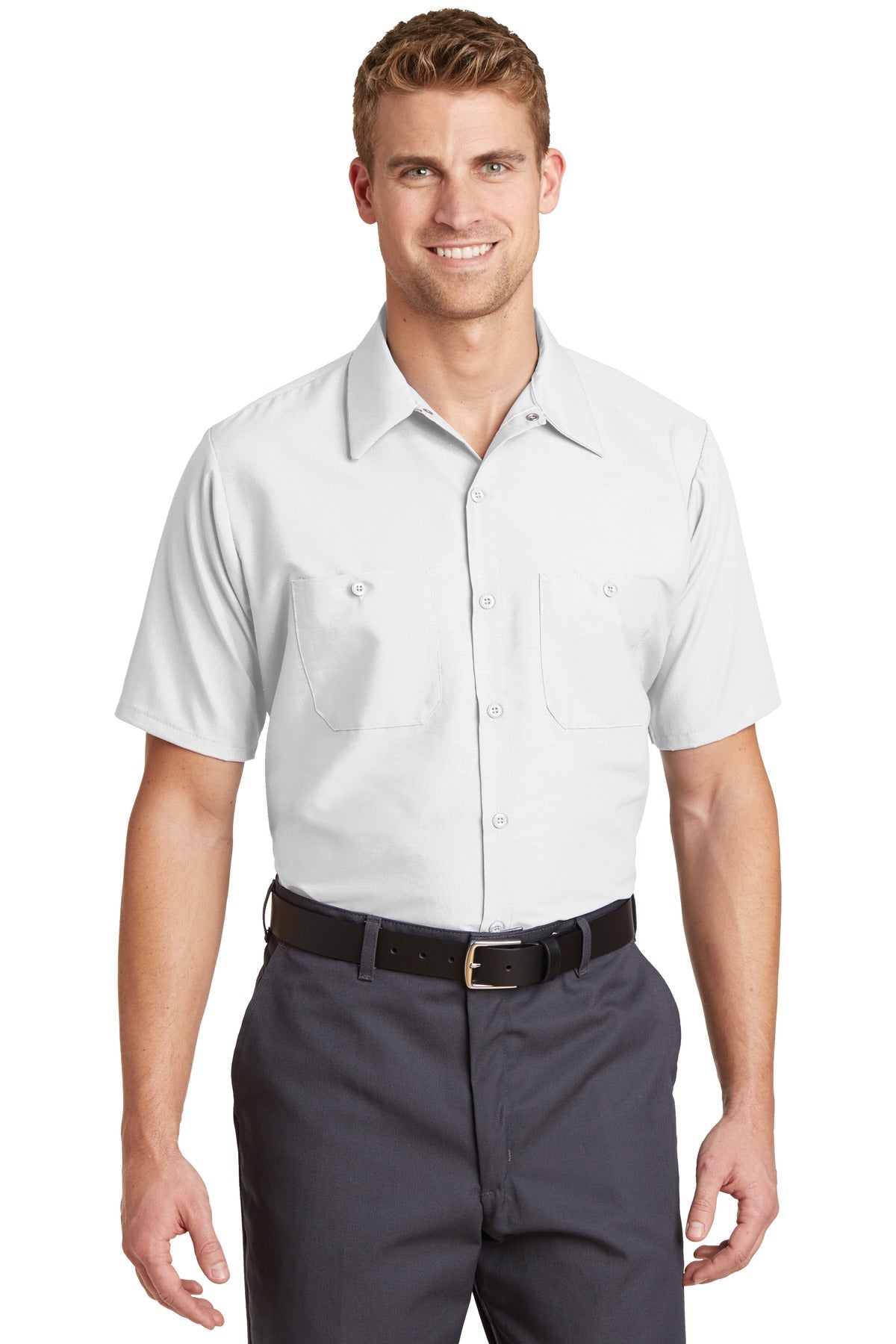 Red Kap SP24 Short Sleeve Industrial Work Shirt