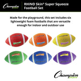 RHINO Skin RHINO SKIN SUPER SQUEEZE FOOTBALL SET