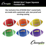 RHINO Skin RHINO SKIN SUPER SQUEEZE FOOTBALL SET