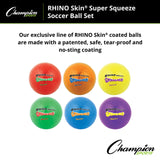 RHINO Skin RHINO SKIN SUPER SQUEEZE SOCCER BALL SET