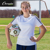 Champion Sports RUBBER COVER SOCCER BALL SIZE 3