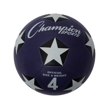 Champion Sports SRB3 Rubber Cover Soccer Ball Size 3