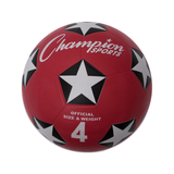 Champion Sports RUBBER COVER SOCCER BALL SIZE 3