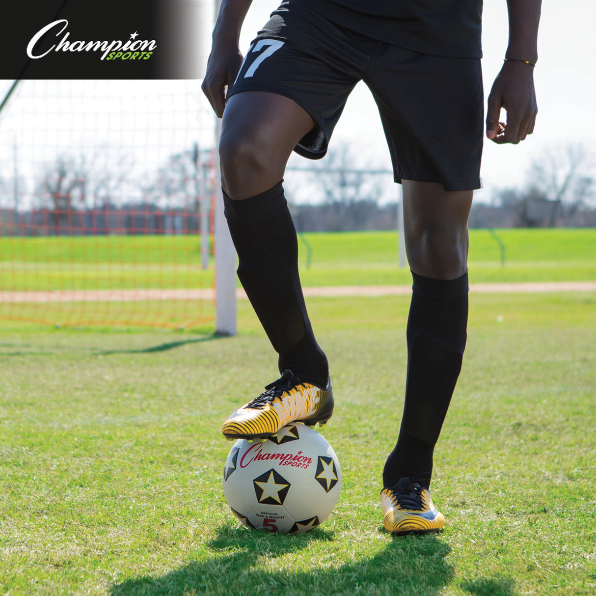 Champion Sports RUBBER COVER SOCCER BALL SIZE 3